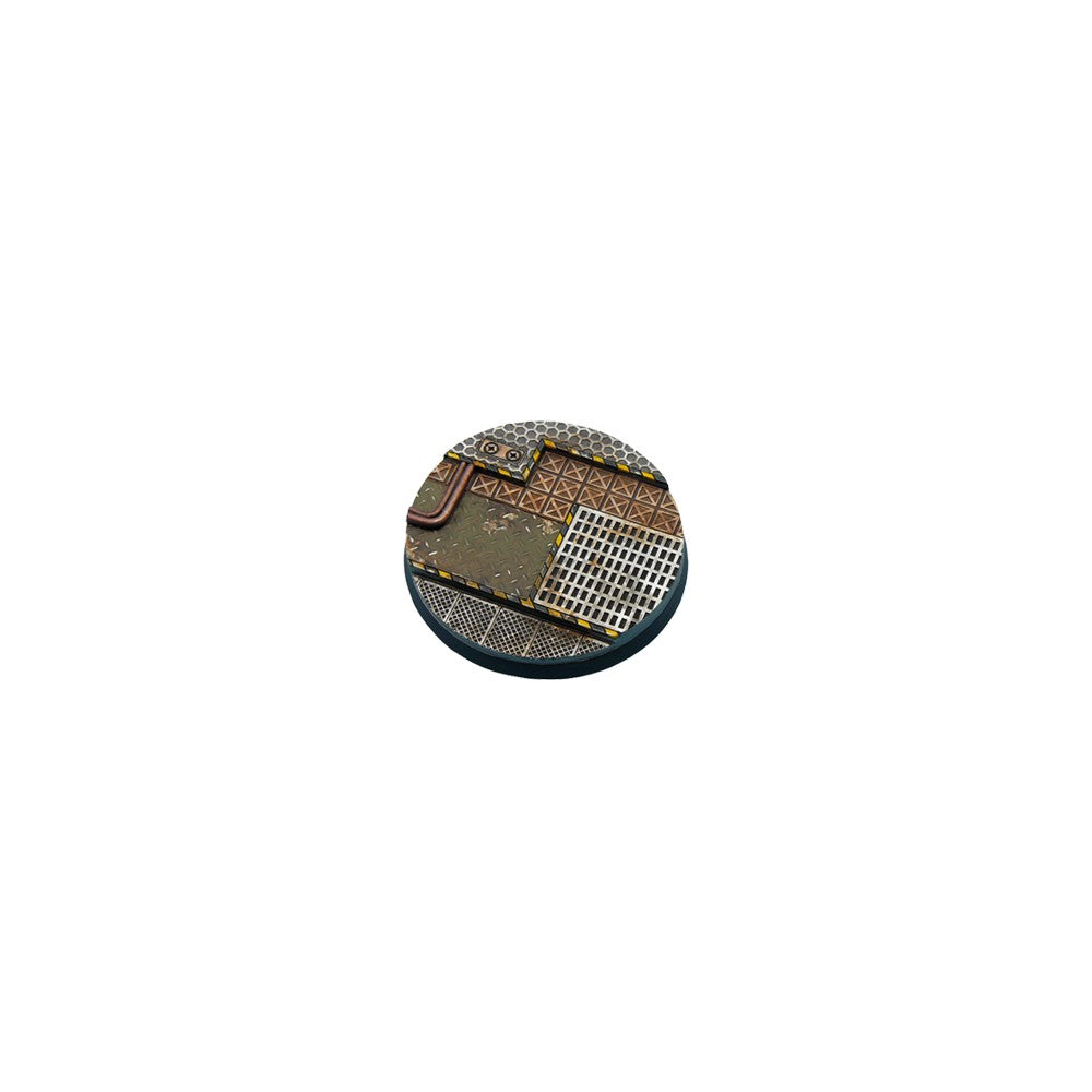 Micro Art Studio - Resin Round/Oval Bases - Tech Bases - Round 60mm (1)