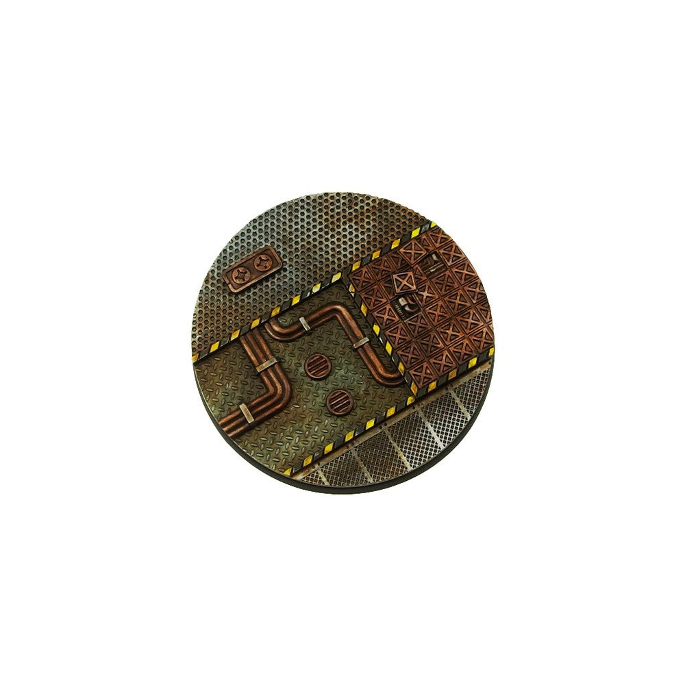 Micro Art Studio - Resin Round/Oval Bases - Tech Bases - Round 80mm (1)