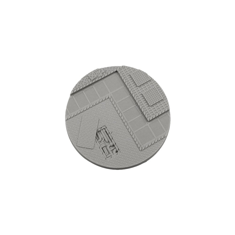 Micro Art Studio - Resin Round/Oval Bases - Tech Bases - Round 90mm (1)