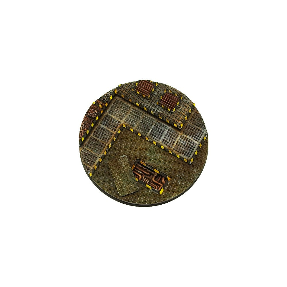 Micro Art Studio - Resin Round/Oval Bases - Tech Bases - Round 90mm (1)