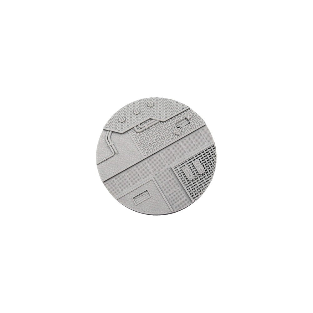 Micro Art Studio - Resin Round/Oval Bases - Tech Bases - Round 100mm (1)