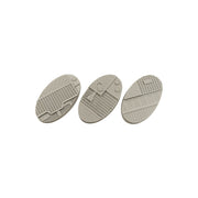 Micro Art Studio - Resin Round/Oval Bases - Tech Bases - Oval 75x42mm (2)