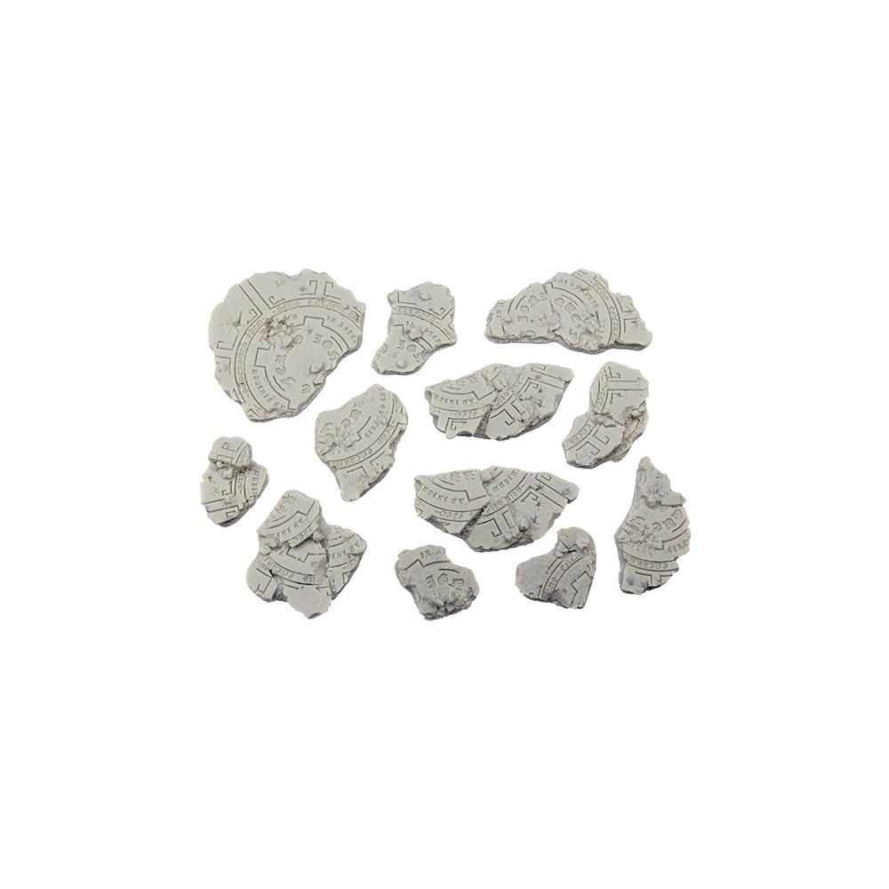 Micro Art Studio - Resin Round/Oval Bases - Temple Basing Kit (12)