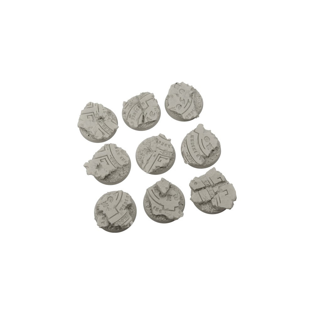 Micro Art Studio - Resin Round/Oval Bases - Temple Bases - Round 28mm (5)