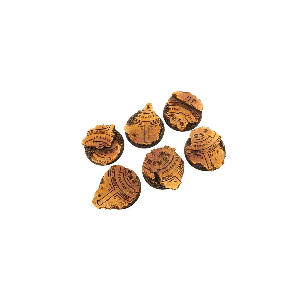 Micro Art Studio - Resin Round/Oval Bases - Temple Bases - Round 40mm (2)