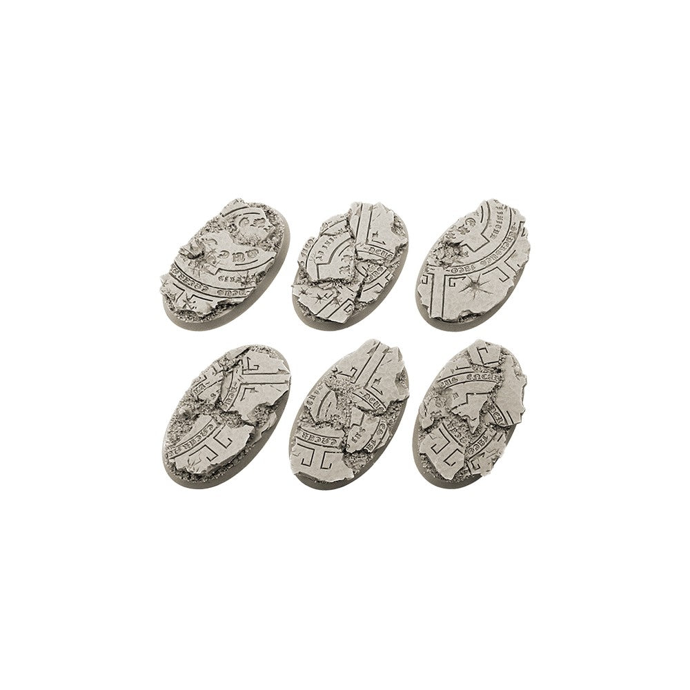 Micro Art Studio - Resin Round/Oval Bases - Temple Bases - Oval 60x35mm (4)