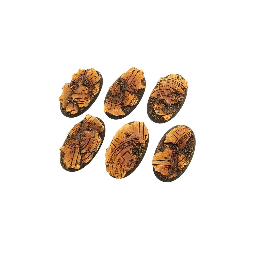 Micro Art Studio - Resin Round/Oval Bases - Temple Bases - Oval 60x35mm (4)