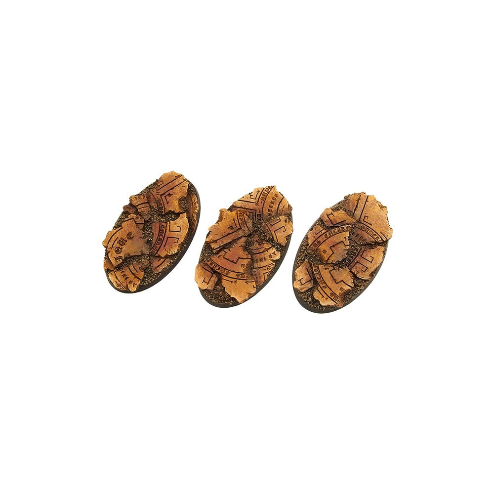 Micro Art Studio - Resin Round/Oval Bases - Temple Bases - Oval 75x42mm (2)