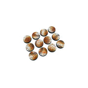 Micro Art Studio - Resin Round/Oval Bases - Mosaic Bases - Round 25mm (5)