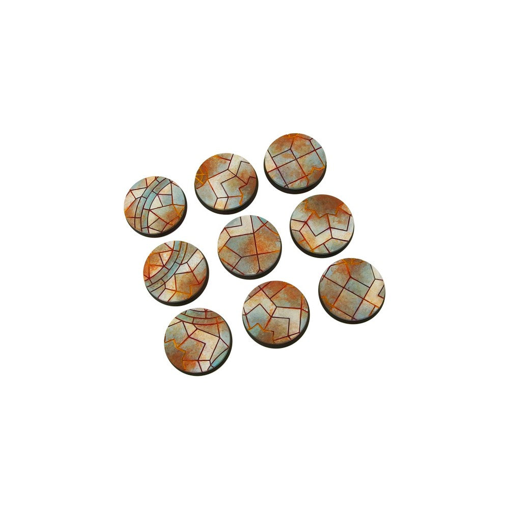 Micro Art Studio - Resin Round/Oval Bases - Mosaic Bases - Round 28mm (5)