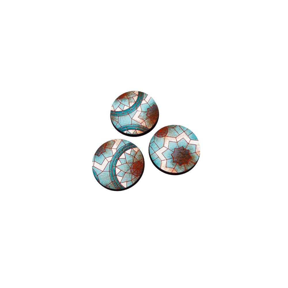 Micro Art Studio - Resin Round/Oval Bases - Mosaic Bases - Round 50mm (2)