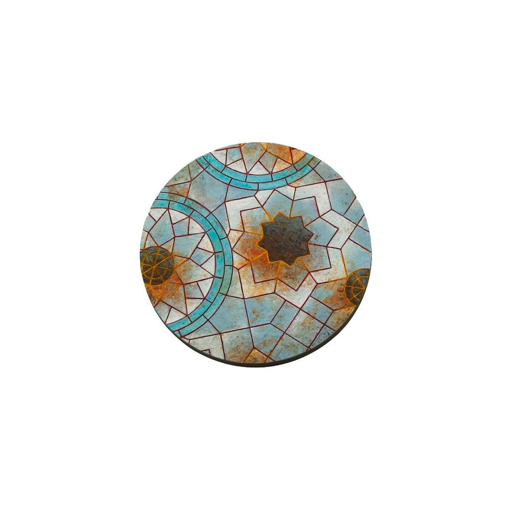 Micro Art Studio - Resin Round/Oval Bases - Mosaic Bases - Round 80mm (1)
