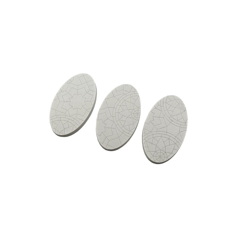 Micro Art Studio - Resin Round/Oval Bases - Mosaic Bases - Oval 75x42mm (2)