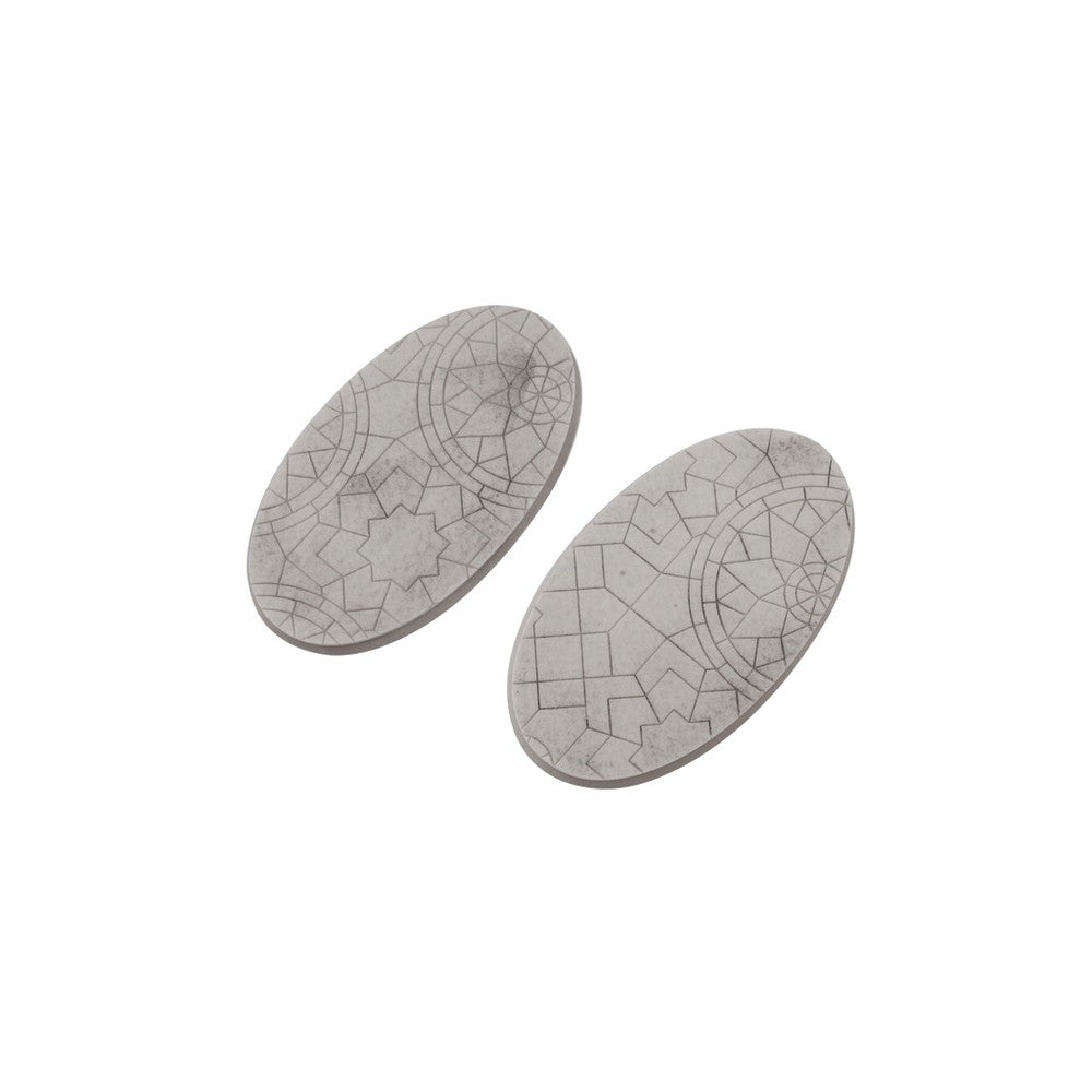 Micro Art Studio - Resin Round/Oval Bases - Mosaic Bases - Oval 90x52mm (2)