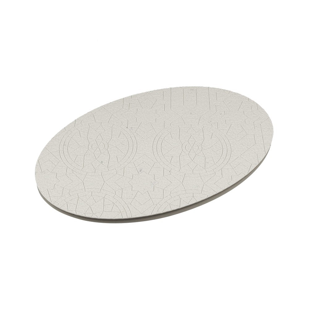 Micro Art Studio - Resin Round/Oval Bases - Mosaic Bases - Oval 170x105mm (1)
