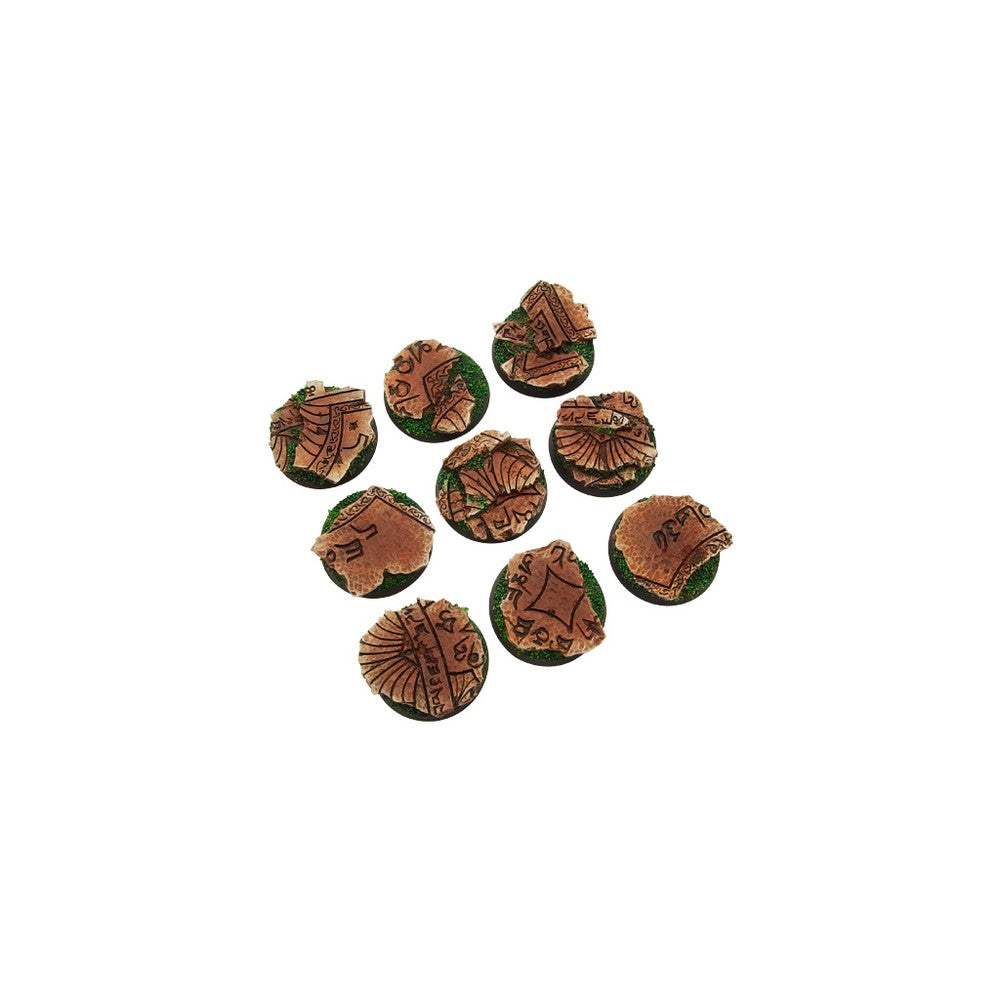 Micro Art Studio - Resin Round/Oval Bases - Shrine Bases - Round 28mm (5)