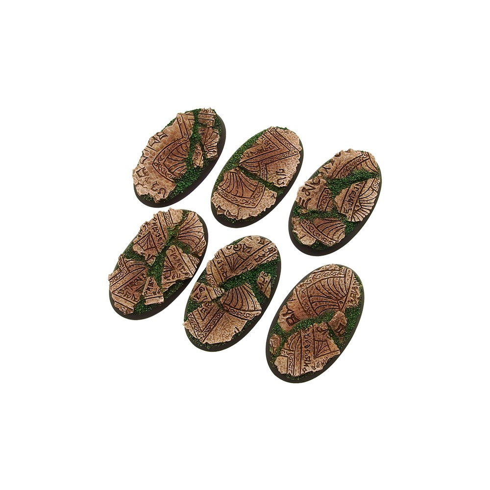 Micro Art Studio - Resin Round/Oval Bases - Shrine Bases - Oval 60x35mm (4)