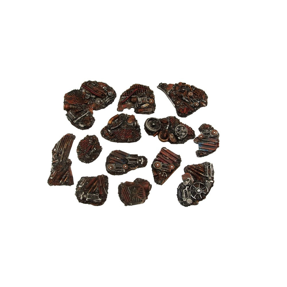 Micro Art Studio - Resin Round/Oval Bases - Trash Basing Kit (13)