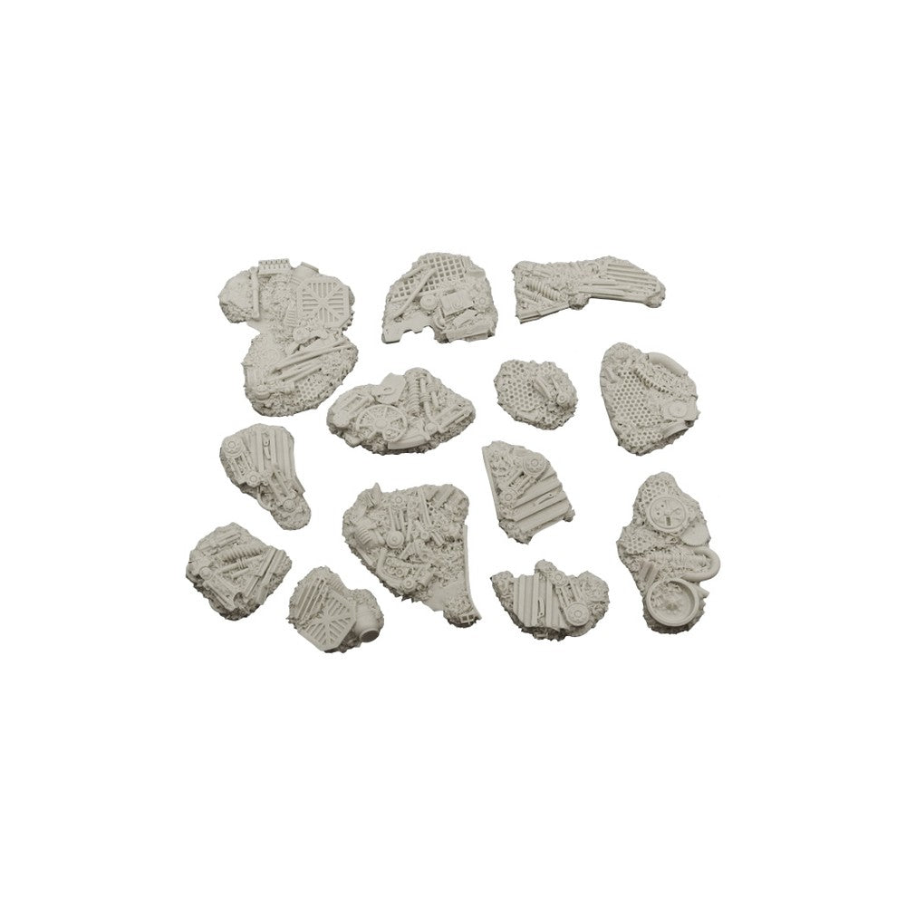Micro Art Studio - Resin Round/Oval Bases - Trash Basing Kit (13)