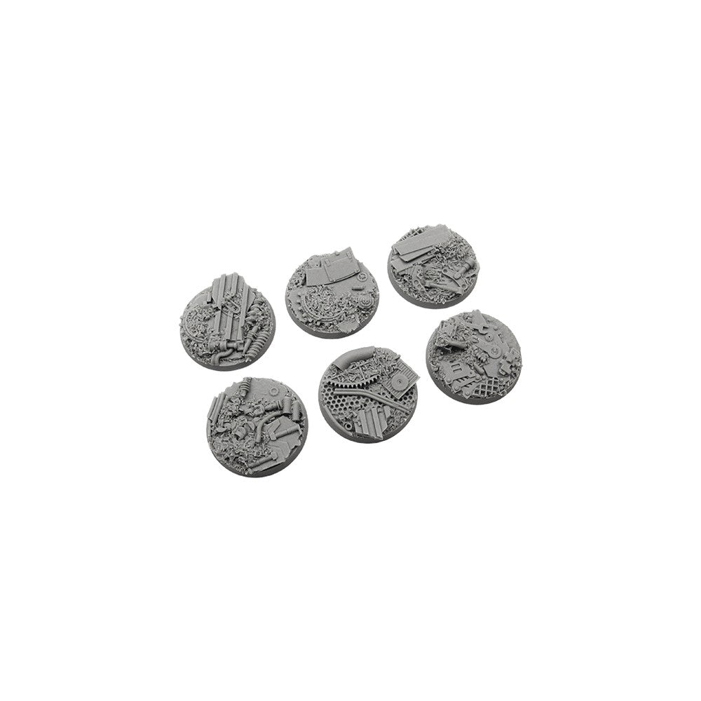 Micro Art Studio - Resin Round/Oval Bases - Trash Bases Round 40mm (2)