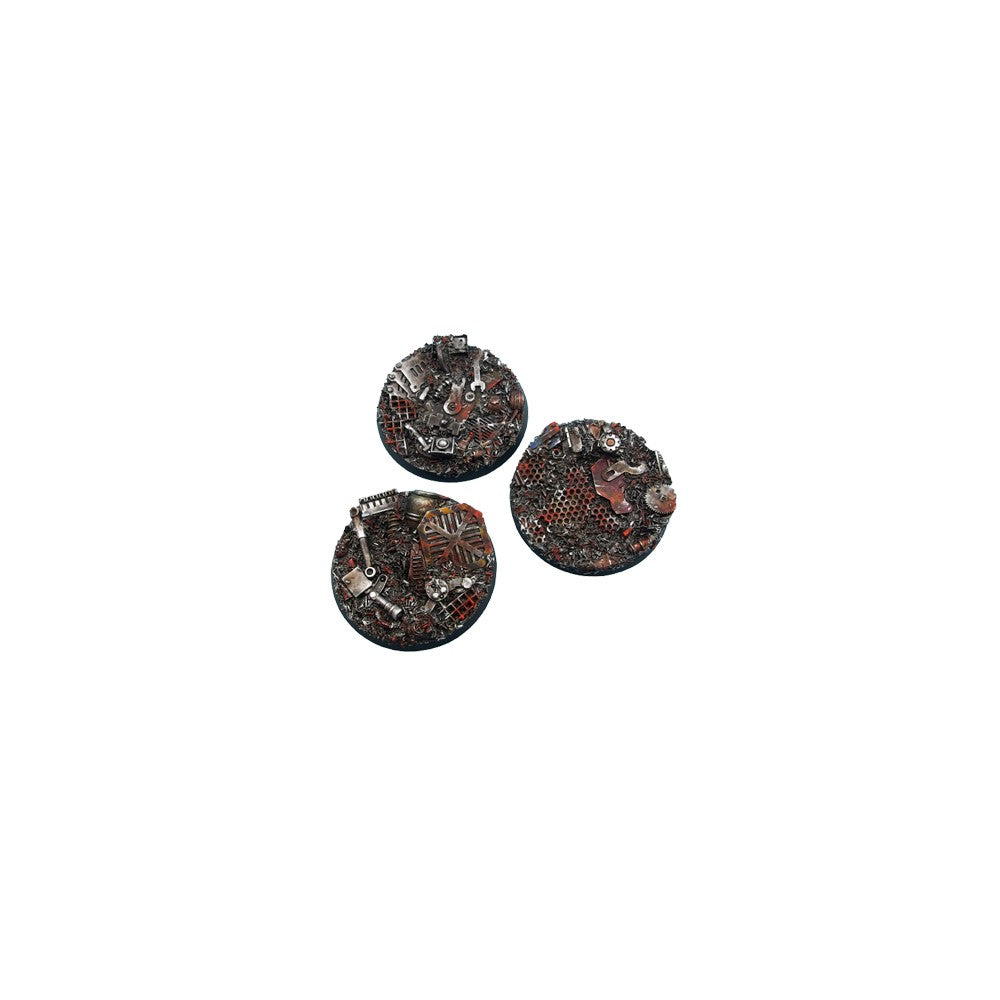 Micro Art Studio - Resin Round/Oval Bases - Trash Bases Round 50mm (2)