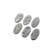 Micro Art Studio - Resin Round/Oval Bases - Trash Bases Oval 60x35mm (4)