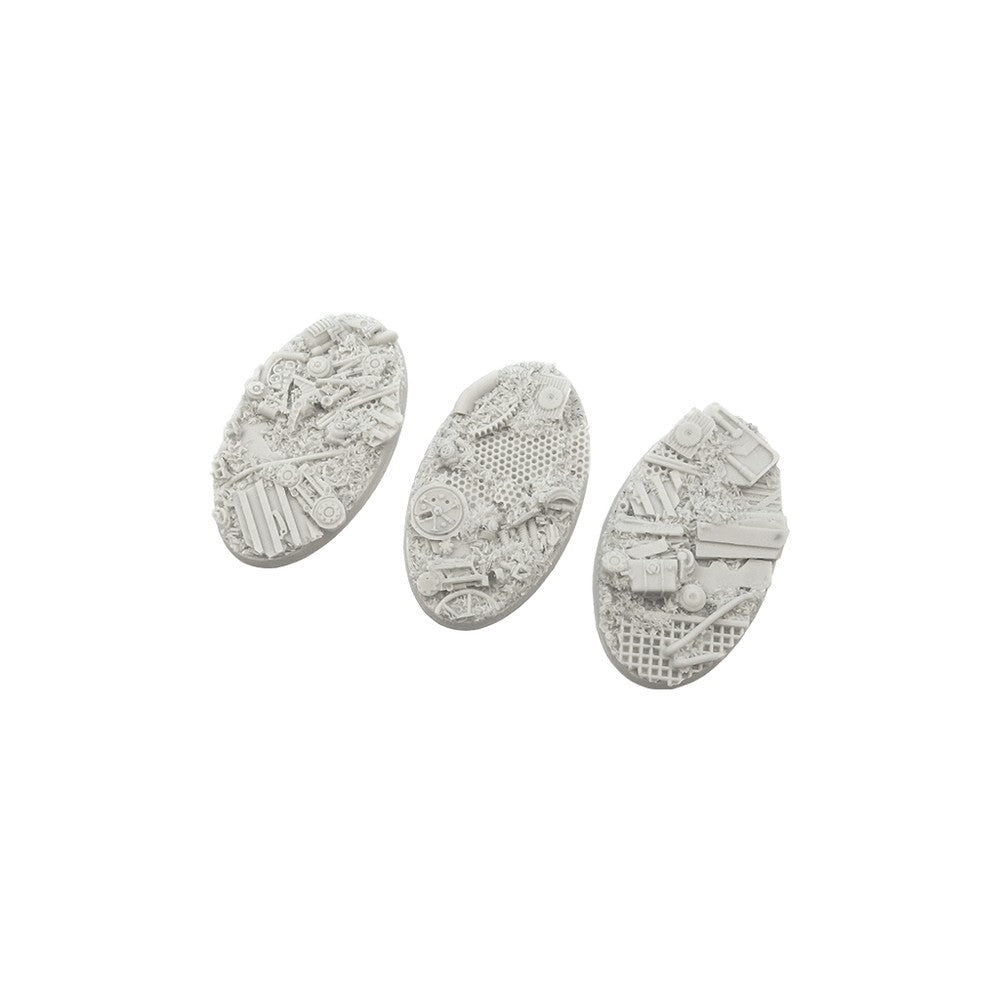Micro Art Studio - Resin Round/Oval Bases - Trash Bases Oval 75x42mm (2)