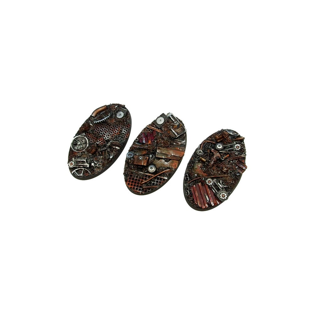 Micro Art Studio - Resin Round/Oval Bases - Trash Bases Oval 75x42mm (2)