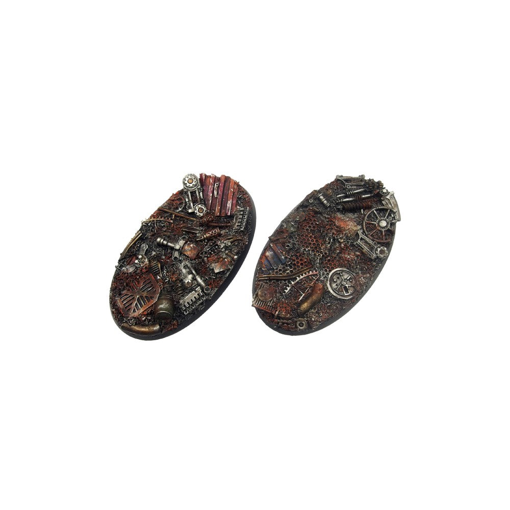 Micro Art Studio - Resin Round/Oval Bases - Trash Bases Oval 90x52mm (2)