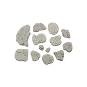 Micro Art Studio - Resin Round/Oval Bases - Old Factory Basing Kit (13)