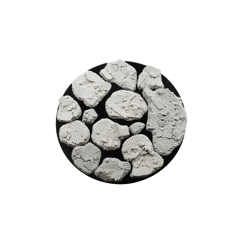 Micro Art Studio - Resin Round/Oval Bases - Old Factory Basing Kit (13)