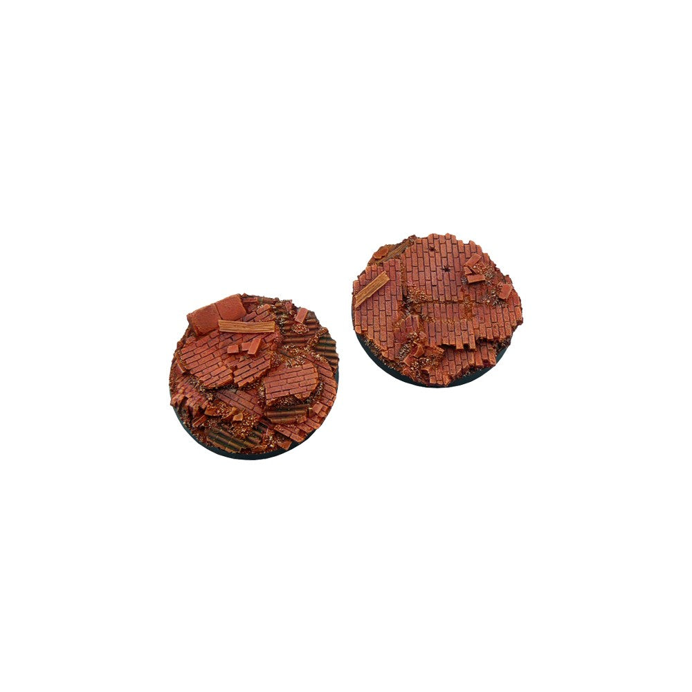 Micro Art Studio - Resin Round/Oval Bases - Old Factory Bases - Round 60mm (1)