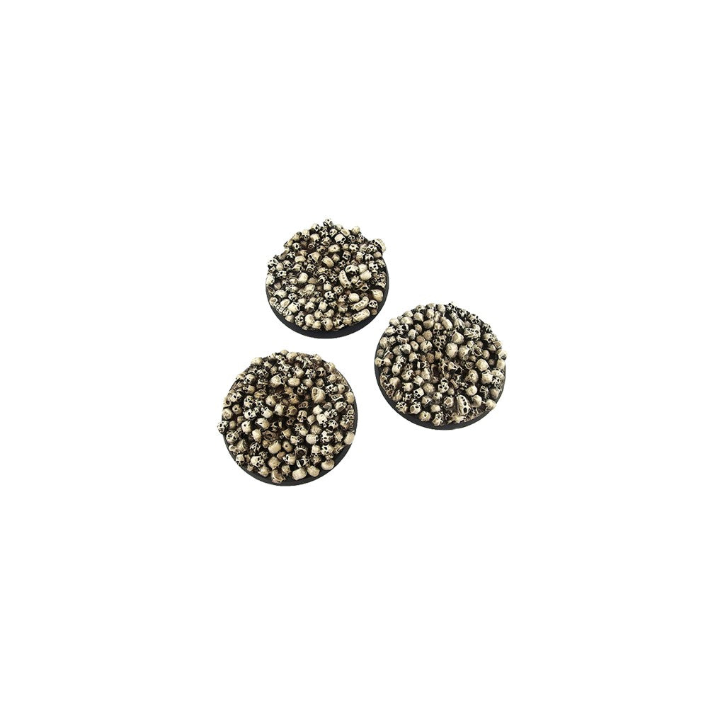 Micro Art Studio - Resin Round/Oval Bases - Skulls Bases - Round 50mm (2)