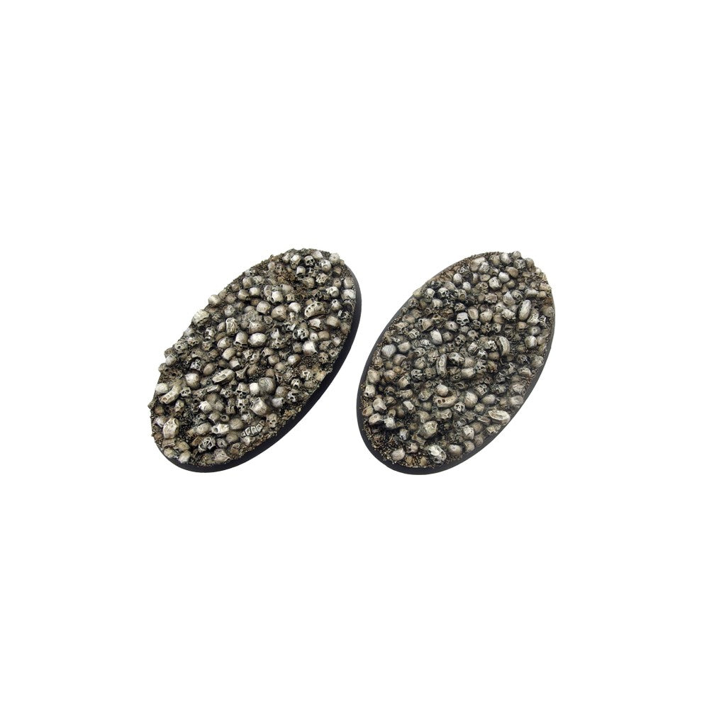 Micro Art Studio - Resin Round/Oval Bases - Skulls Bases - Oval 90x52mm (2)