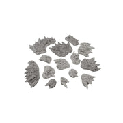Micro Art Studio - Resin Round/Oval Bases - Chaos Basing Kit (14)