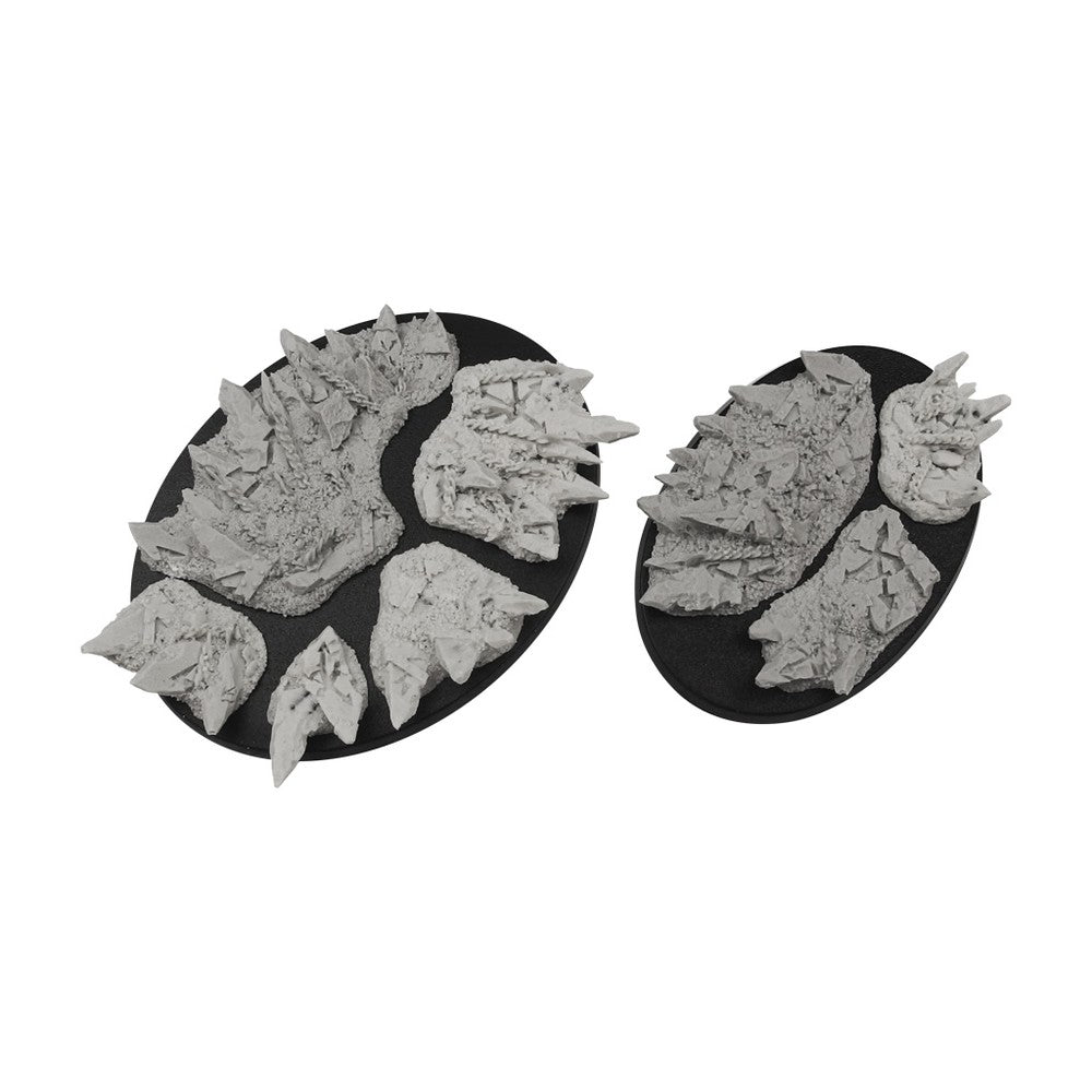 Micro Art Studio - Resin Round/Oval Bases - Chaos Basing Kit (14)