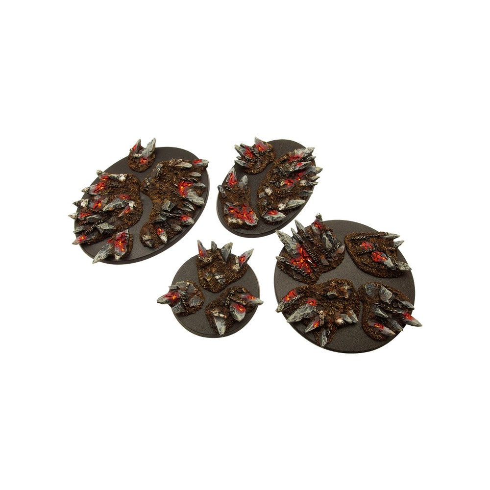 Micro Art Studio - Resin Round/Oval Bases - Chaos Basing Kit (14)