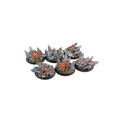 Micro Art Studio - Resin Round/Oval Bases - Chaos Bases - Round 40mm (2)