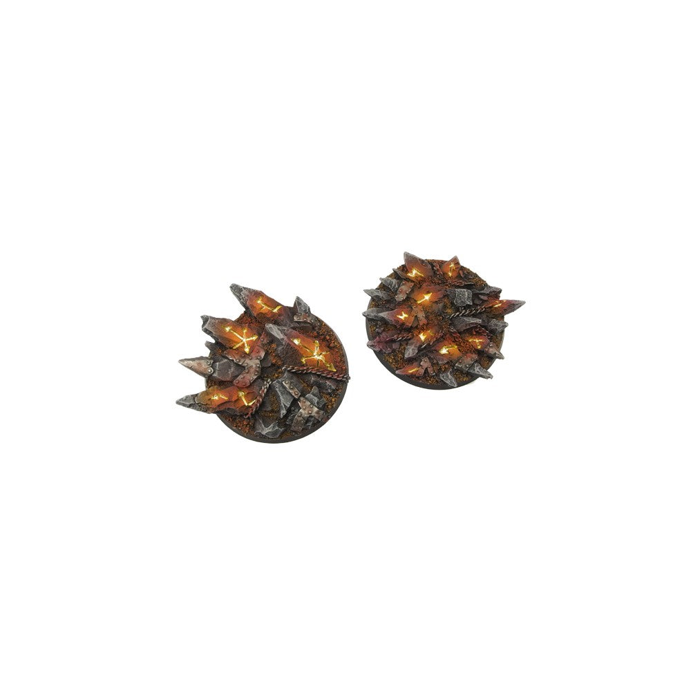 Micro Art Studio - Resin Round/Oval Bases - Chaos Bases - Round 60mm (1)