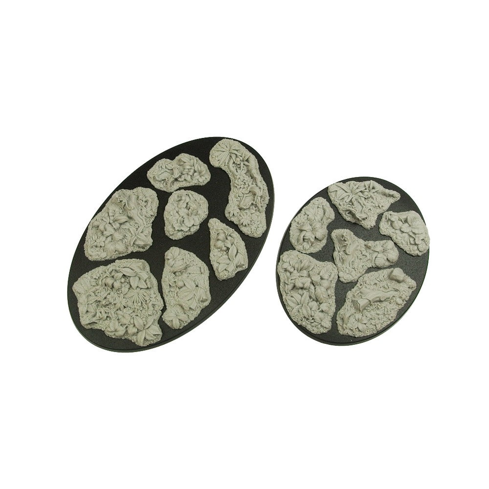 Micro Art Studio - Resin Round/Oval Bases - Jungle Basing Kit (13)
