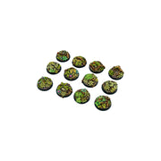 Micro Art Studio - Resin Round/Oval Bases - Jungle Bases - Round 25mm (5)