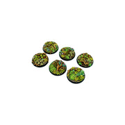 Micro Art Studio - Resin Round/Oval Bases - Jungle Bases - Round 40mm (2)