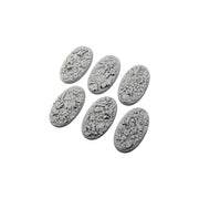 Micro Art Studio - Resin Round/Oval Bases - Jungle Bases - Oval 60x35mm (4)