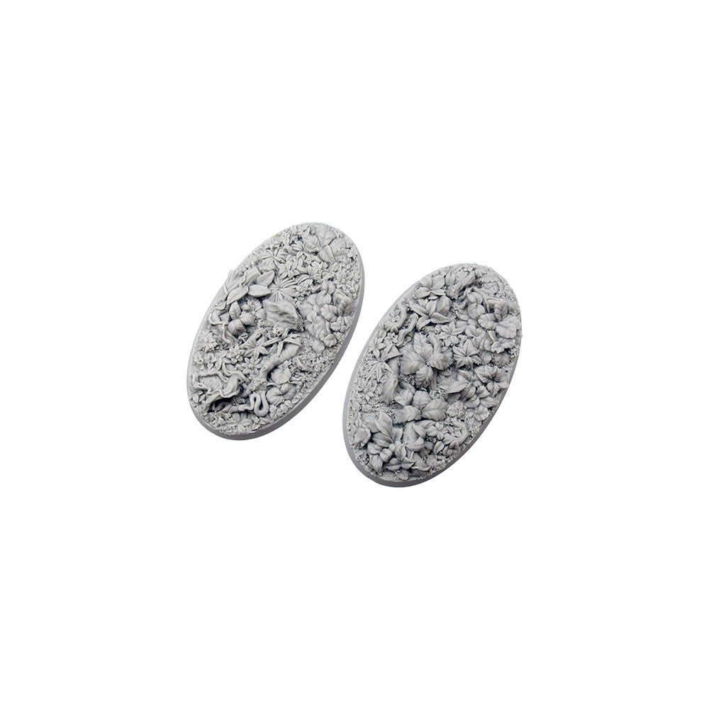 Micro Art Studio - Resin Round/Oval Bases - Jungle Bases - Oval 90x52mm (2)