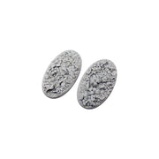 Micro Art Studio - Resin Round/Oval Bases - Jungle Bases - Oval 90x52mm (2)