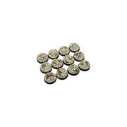 Micro Art Studio - Resin Round/Oval Bases - Wasteland Bases - Round 25mm (5)