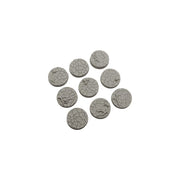 Micro Art Studio - Resin Round/Oval Bases - Wasteland Bases - Round 28mm (5)