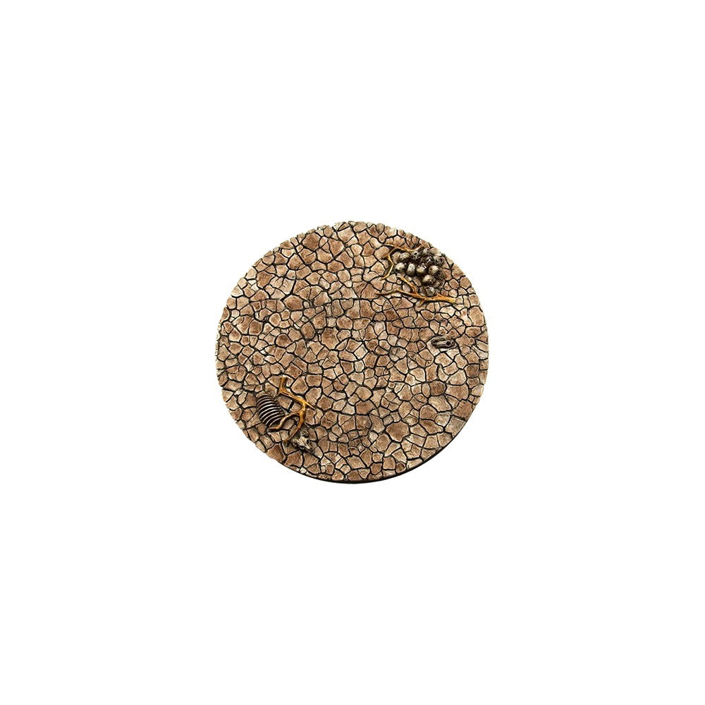 Micro Art Studio - Resin Round/Oval Bases - Wasteland Bases - Round 100mm (1)