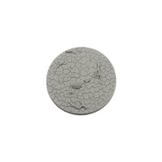 Micro Art Studio - Resin Round/Oval Bases - Wasteland Bases Round 80mm (1)