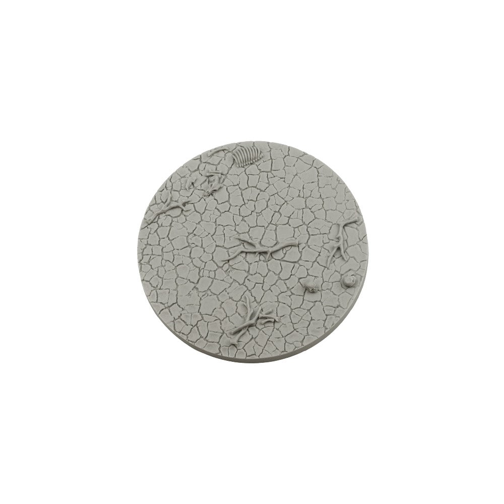 Micro Art Studio - Resin Round/Oval Bases - Wasteland Bases Round 90mm (1)